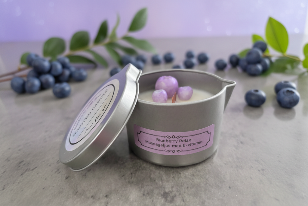 Blueberry Relax Massageljus